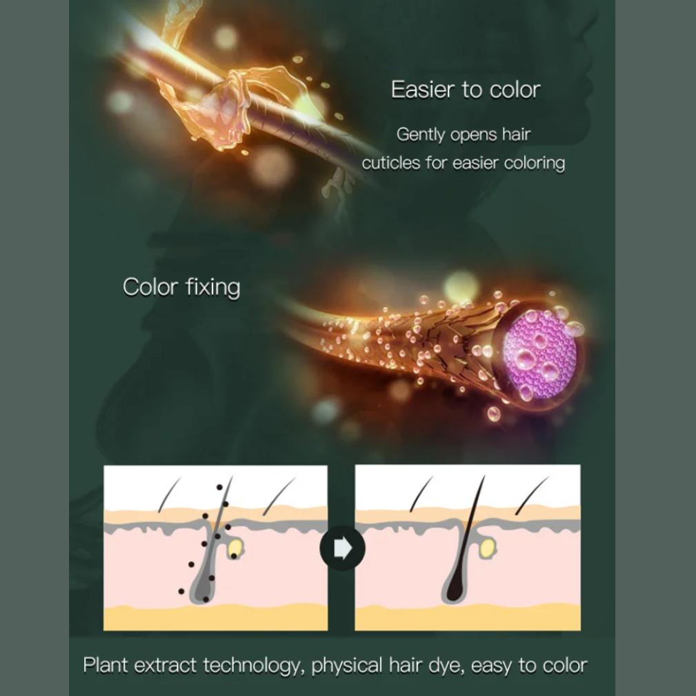 🔥Hot Sale🔥Fruit Essence Hair Dyeing Comb（50% OFF）