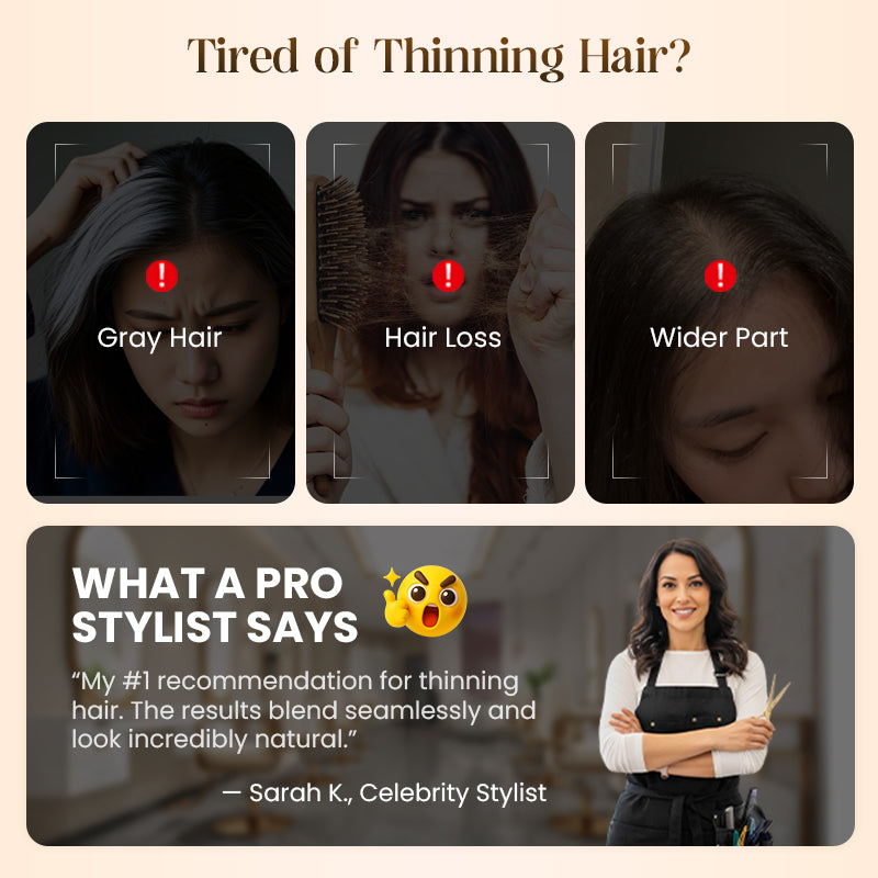 Partial Bangs Hair Piece