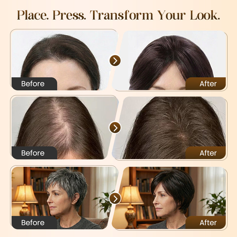 Partial Bangs Hair Piece