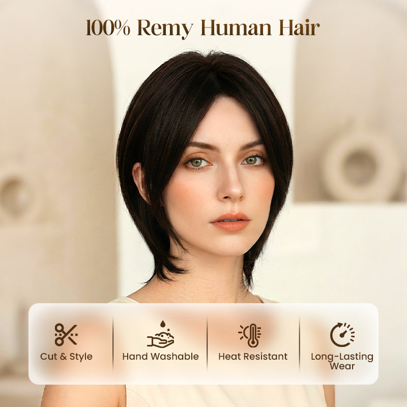 Partial Bangs Hair Piece