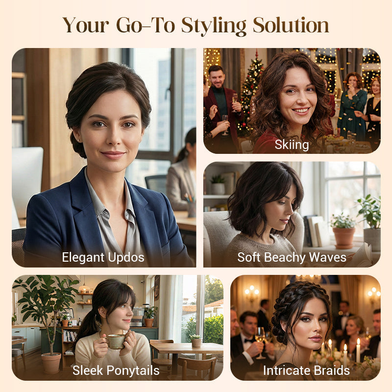 Partial Bangs Hair Piece