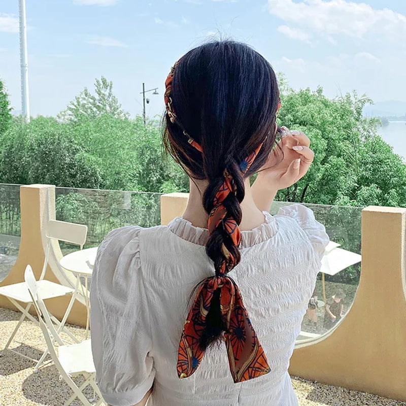 Pretty Everyday Wrap Headband with Comb Teeth